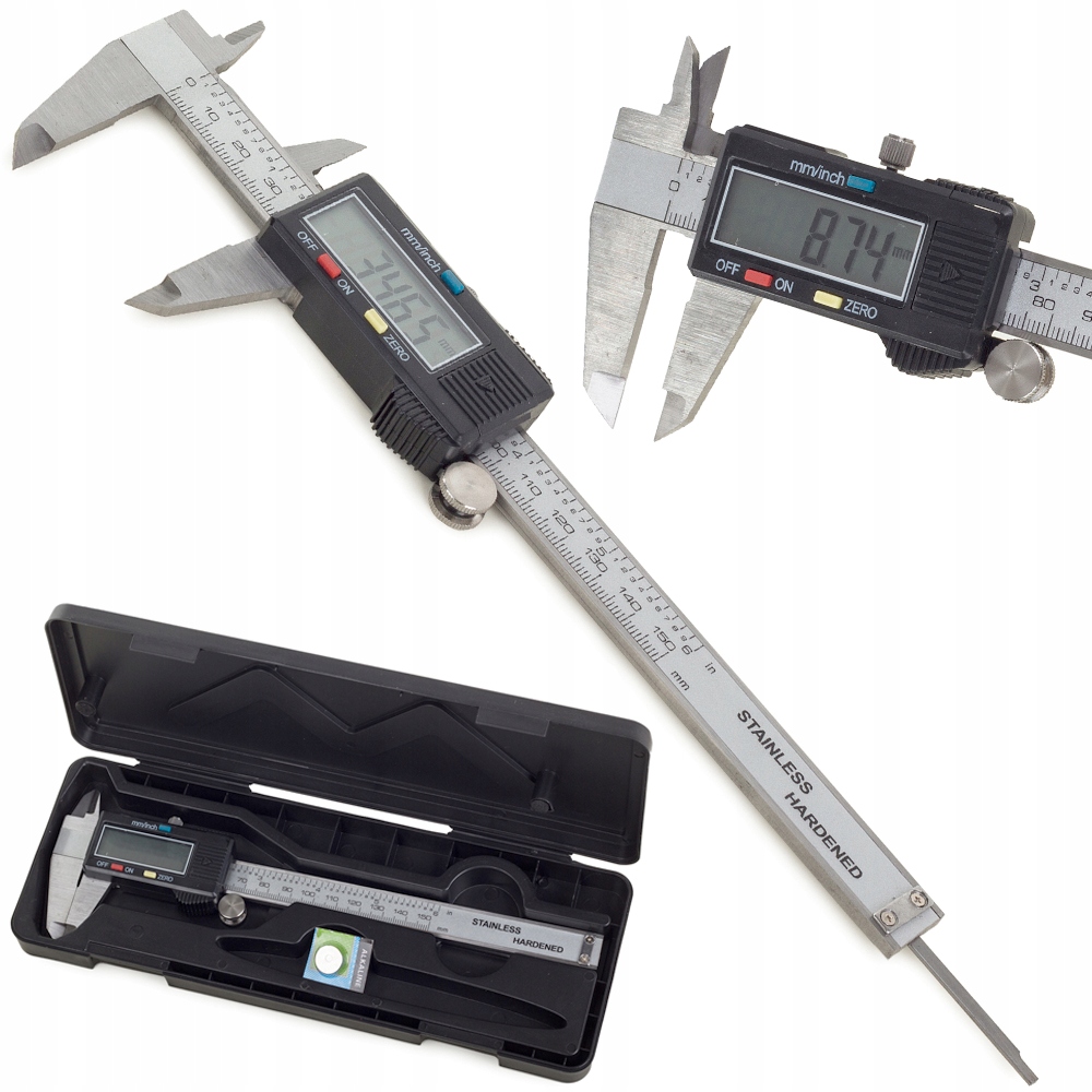 PROFESJONALNA SUWMIARKA ELEKTRONICZNA/CYFROWA L = 150 mm | 6''