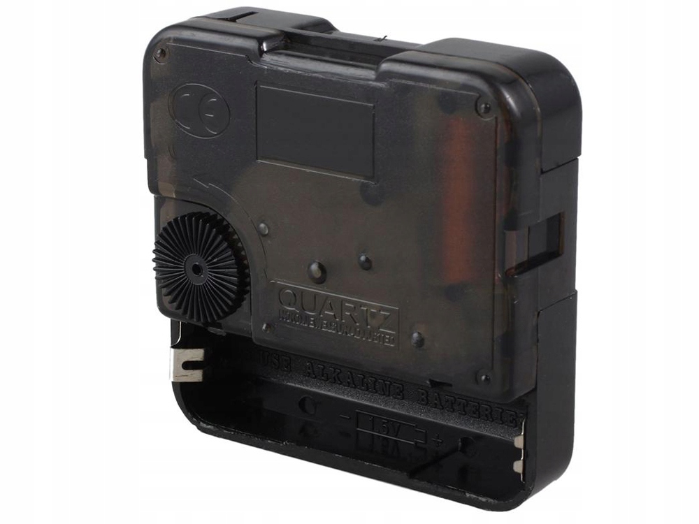 MECHANIZM DO ZEGARA KWARCOWEGO ŚCIENNEGO CICHY 5168-S ZE WSKAZÓWKAMI CZARNYMI