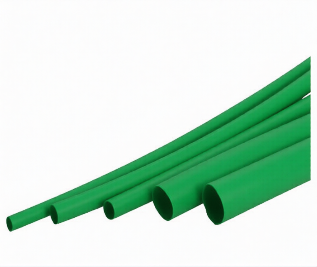 RURKA KOSZULKA TERMOKURCZLIWA ZIELONA 5 mm / 2,5 mm 5 METR