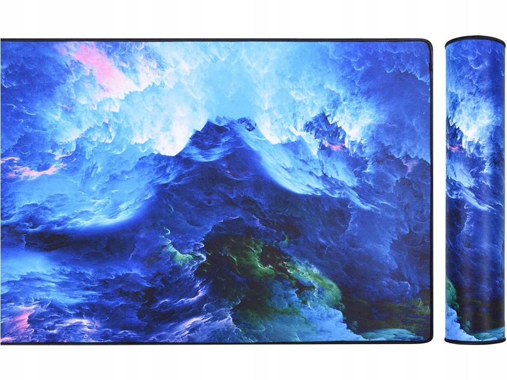 PODKŁADKA POD MYSZ DO GIER Z PODŚWIETLENIEM LED RGB 80 x 30 cm