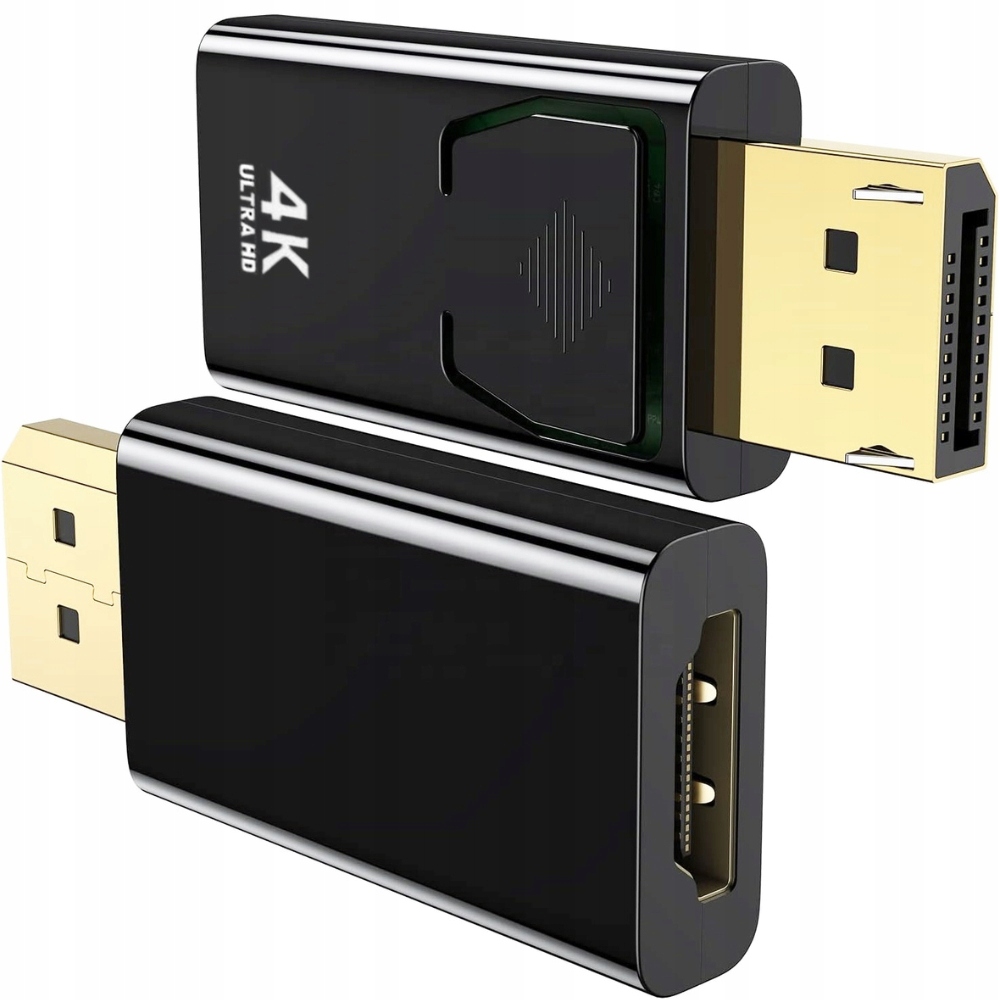 ADAPTER PRZEJŚCIÓWKA KONWERTER DP DisplayPort do HDMI 4K ULTRA HD