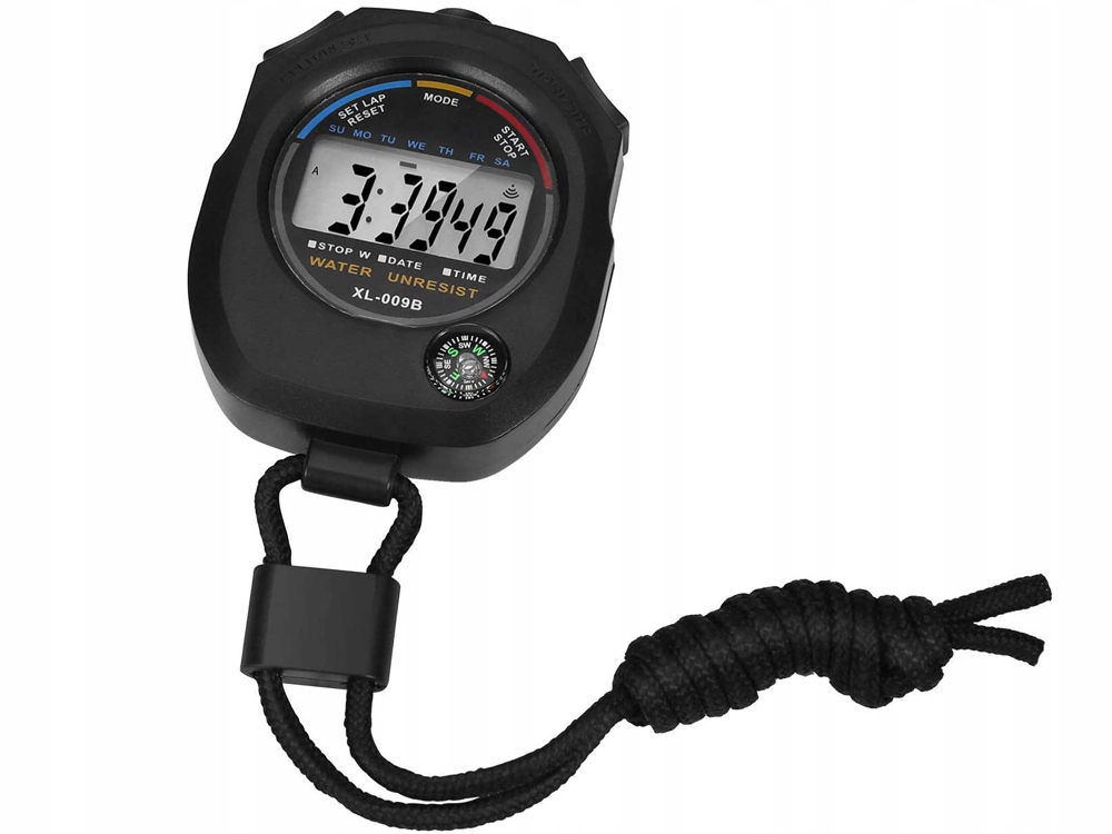 STOPER CYFROWY ELEKTRONICZNY Z KOMPASEM TIMER