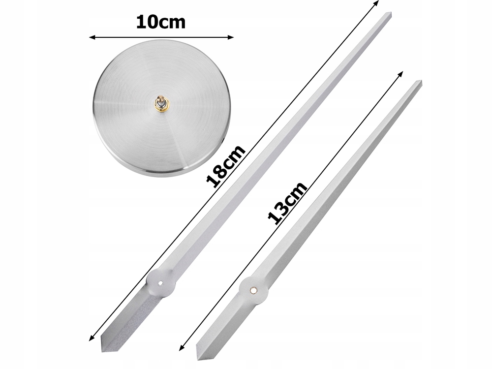 ZEGAR ŚCIENNY 3D NAKLEJANY NA ŚCIANĘ XXL DUŻY 130 CM PRZYKLEJANY CICHY