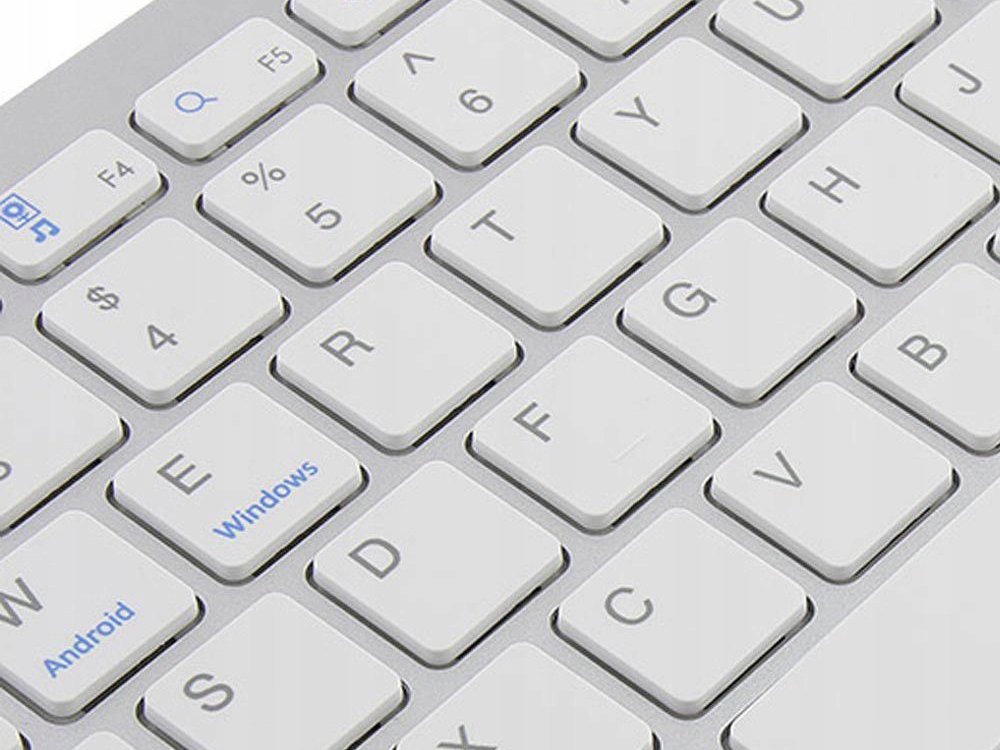 KLAWIATURA BEZPRZEWODOWA BLUETOOTH DO PC IPAD MAC MAŁA SLIM NISKOPROFILOWA