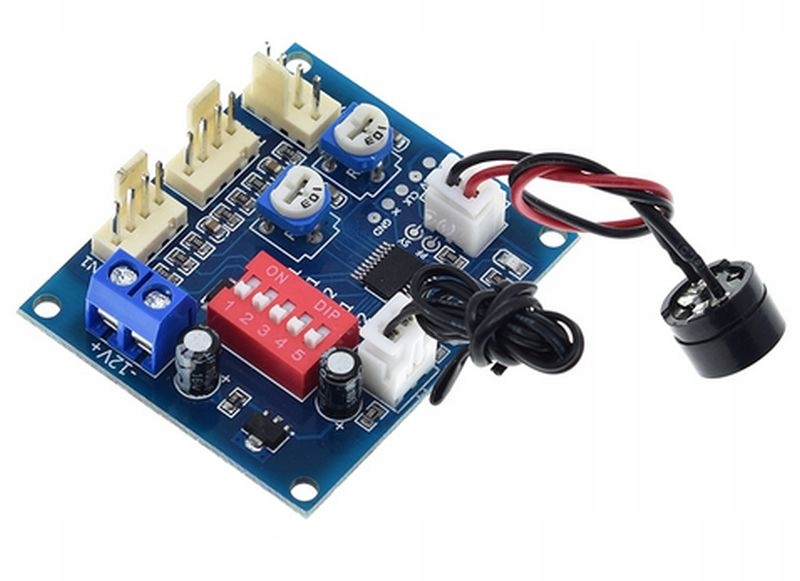 REGULATOR OBROTÓW WENTYLATORA - SILNIKA DC 12V 3-KANAŁOWY