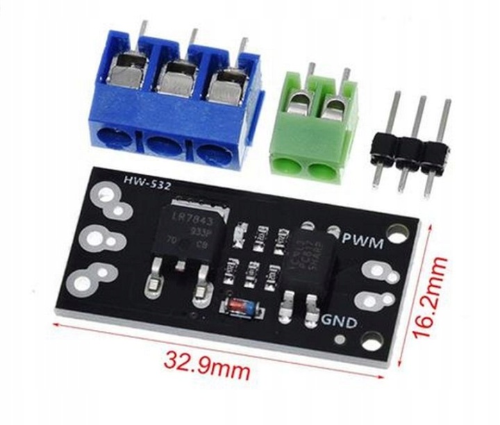 PRZEŁĄCZNIK STEROWNIK MOSFET PWM 3,3-36V 40A 36V D4184