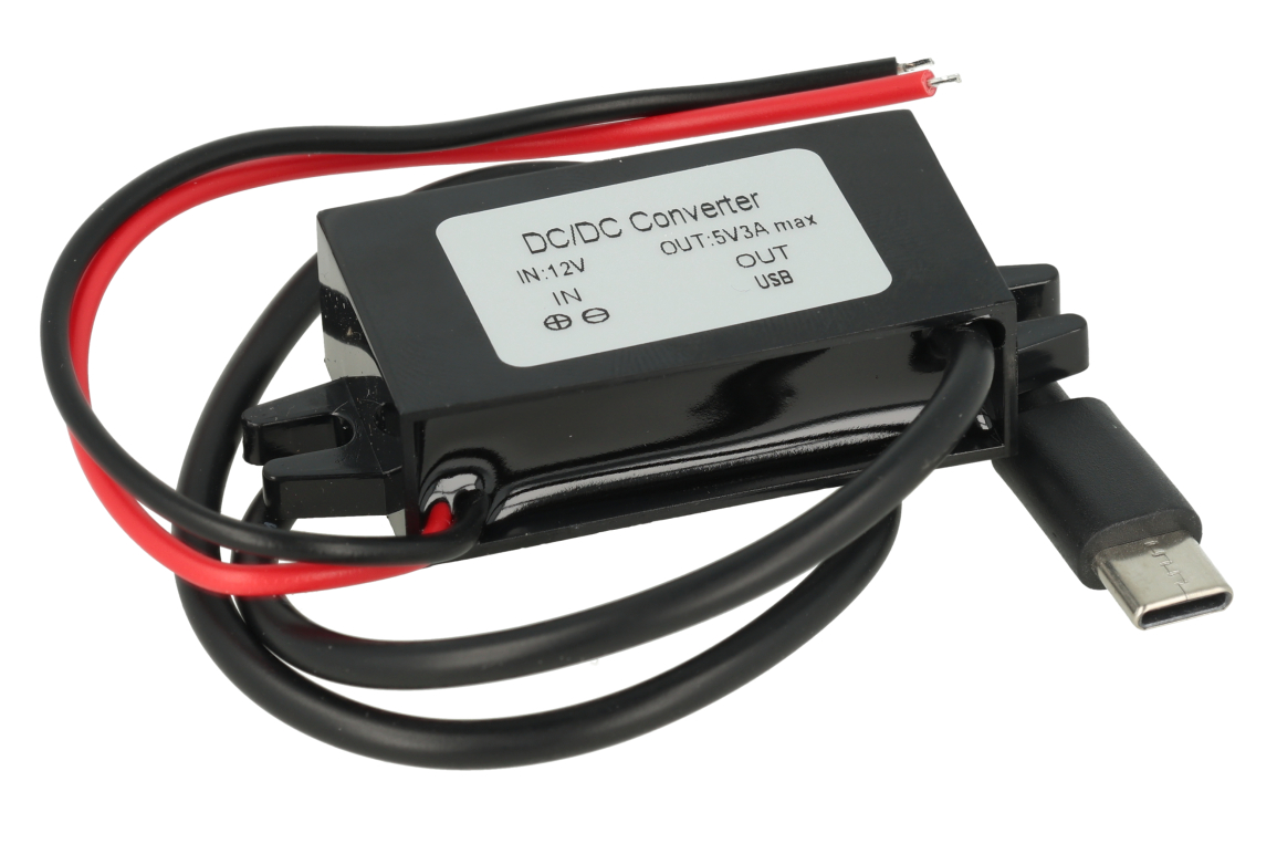 PRZETWORNICA STEP DOWN 3A 12V / 5V USB C