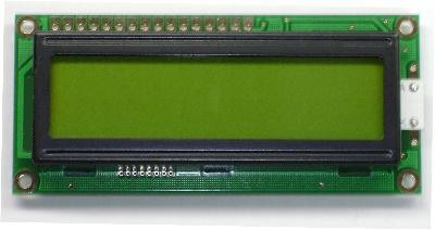 WYŚWIETLACZ LCD1602 ALFANUMERYCZNY 2x16 GREEN HD44780