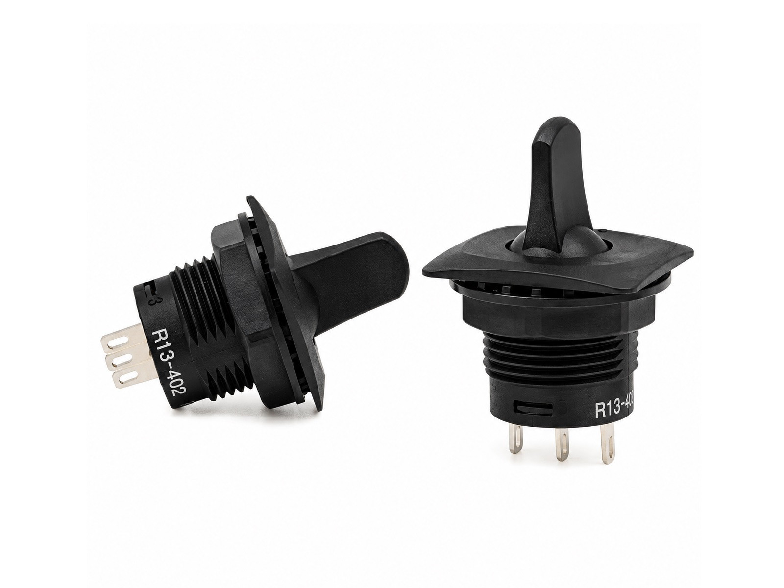 PRZEŁĄCZNIK WYŁĄCZNIK HEBELKOWY DŹWIGNIOWY ON-OFF-ON 3 POZYCJE 3A 250V R13-402