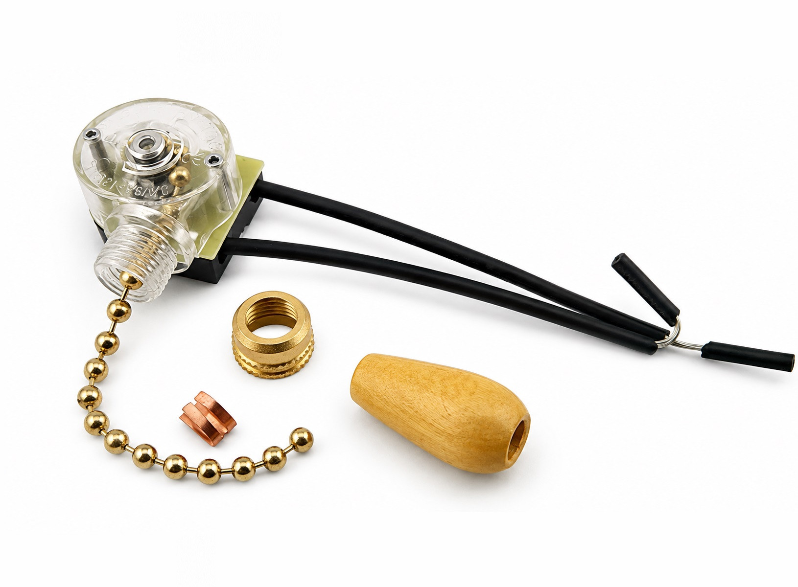 PRZEŁĄCZNIK ŁAŃCUSZKOWY 3A 250V ZŁOTY M200