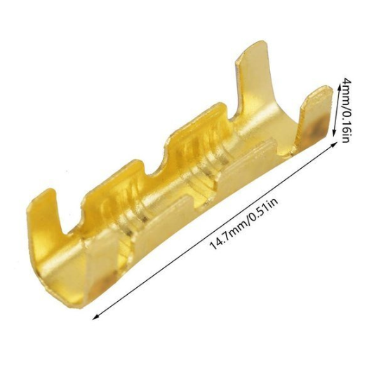 20 Sztuk NIEIZOLOWANY KONEKTOR ŁĄCZNIK PRZEWODÓW KABLOWYCH 0,3 – 1,5 MM
