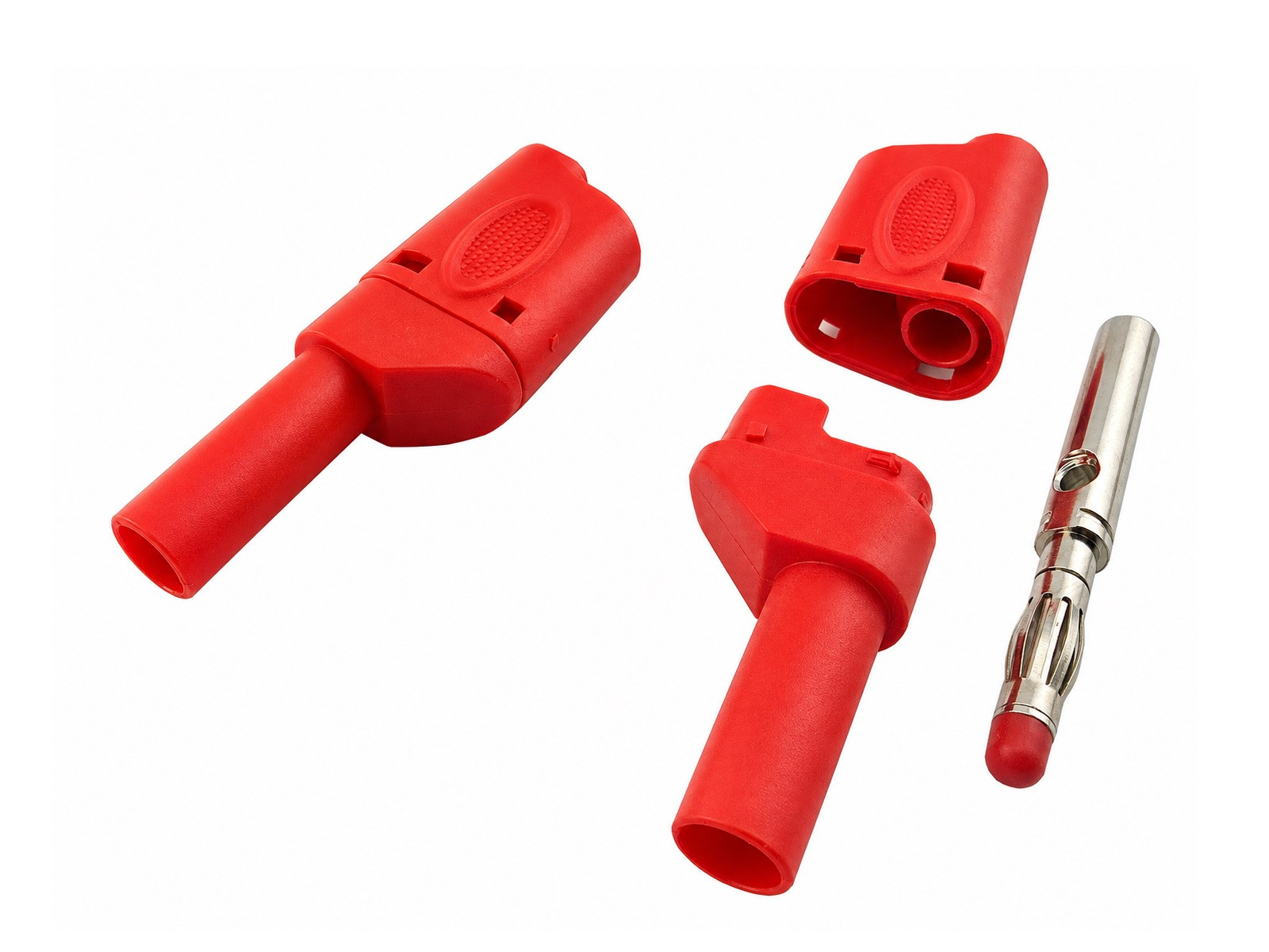WTYK BANANOWY B5502 CZERWONY 32A 1000V 4MM