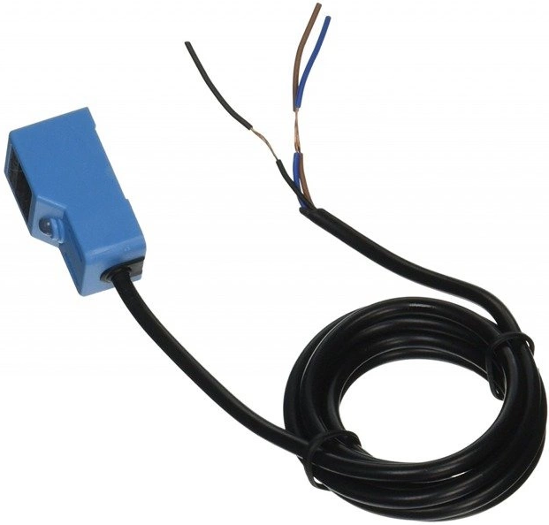 CZUJNIK INDUKCYJNY ZBLIŻENIOWY NPN NO 4 MM 6–36 VDC SN04-N PROSTOKĄTNY 1 METR