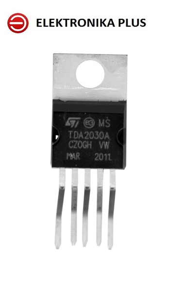 WZMACNIACZ TDA2030A TO220-5 UKŁAD SCALONY