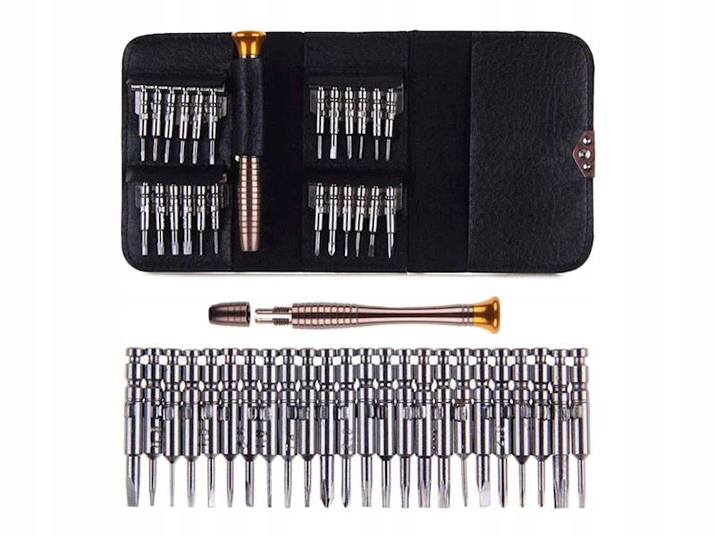 ZESTAW WKRĘTAKÓW TORX TYPU PORTFEL 25 SZTUK