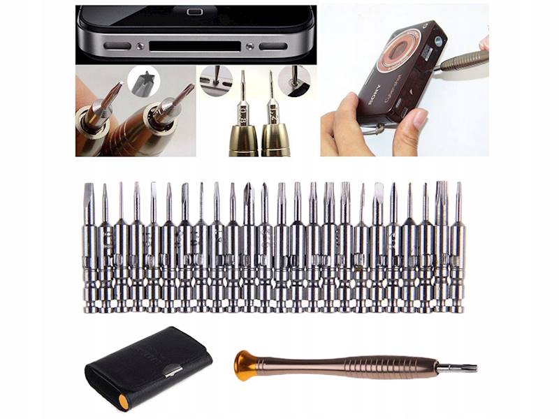 ZESTAW WKRĘTAKÓW TORX TYPU PORTFEL 25 SZTUK
