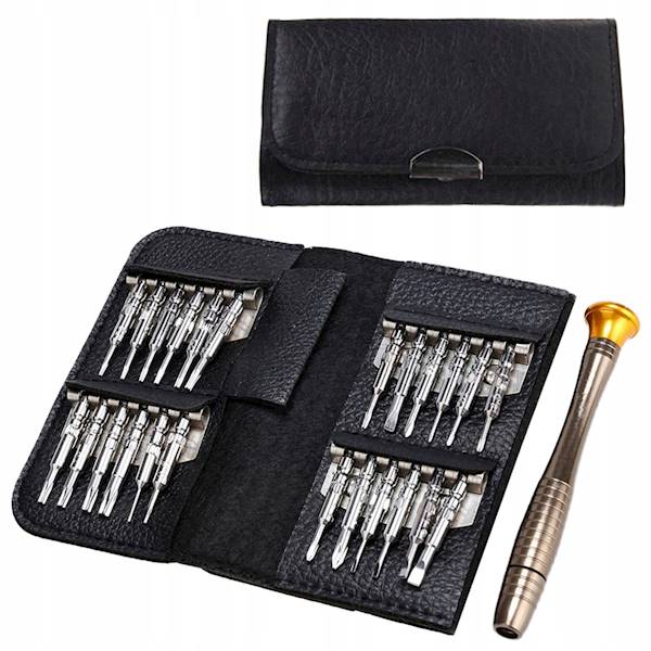 ZESTAW WKRĘTAKÓW TORX TYPU PORTFEL 25 SZTUK