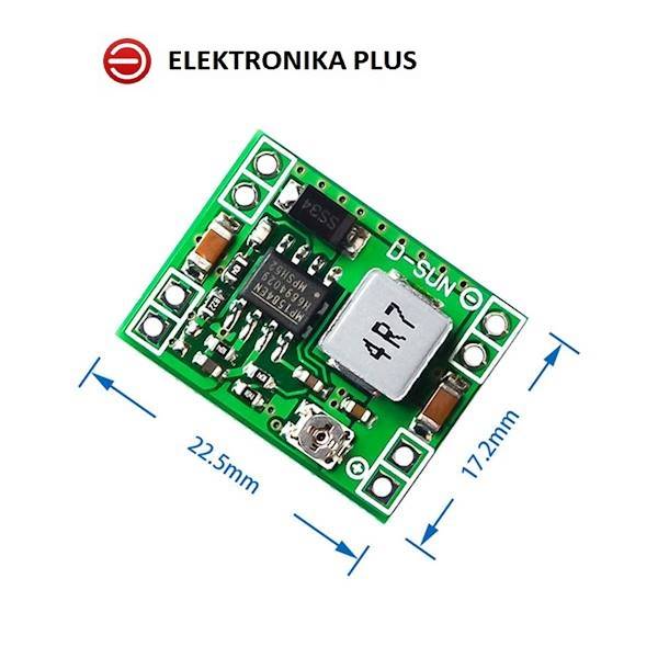PRZETWORNICA MP1584  STEP DOWN 3A 4,5-28V / 1-20V