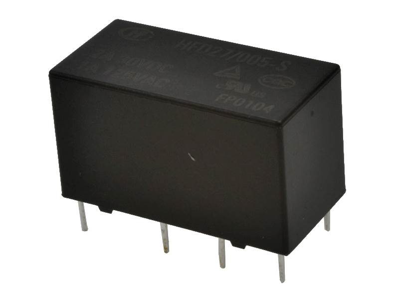 PRZEKAŹNIK 5VDC 2A 30VDC 1A 125VAC HONGFA HFD27-005-S