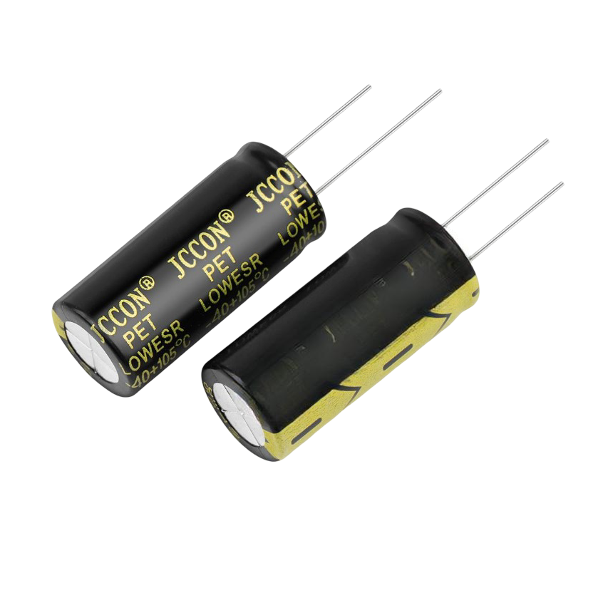 KONDENSATOR 330UF 200V Ø18x35 JCCON LOW ESR AUDIOFILSKI ELEKTROLITYCZNY 