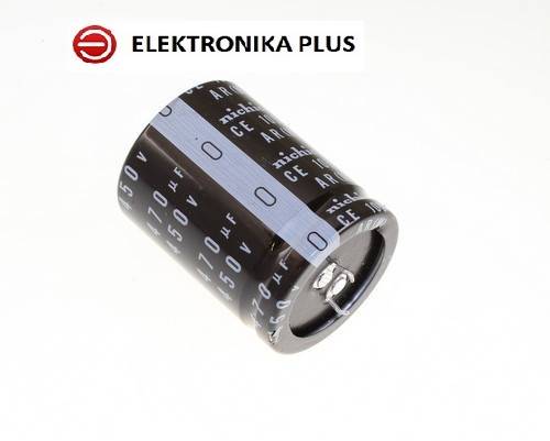 470UF 450V Ø30x50mm 10% 105°C SNAP-IN NICHICON KONDENSATOR ELEKTROLITYCZNY