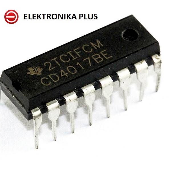 UKŁAD SCALONY CD4017  4017 DIP16