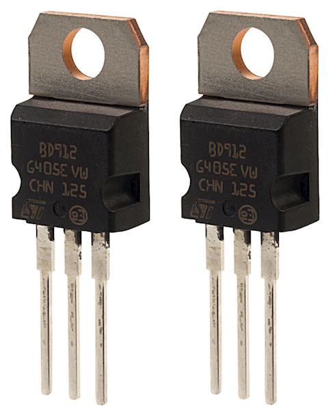 2szt. TRANZYSTOR BD912 PNP 15A 100V TO220