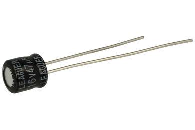 20szt. 47UF 16V Ø5x5mm 10% TNT CHONG KONDENSATOR ELEKTROLITYCZNY 