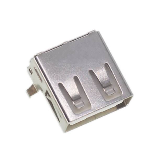 GNIAZDO USB A KĄTOWE x 2