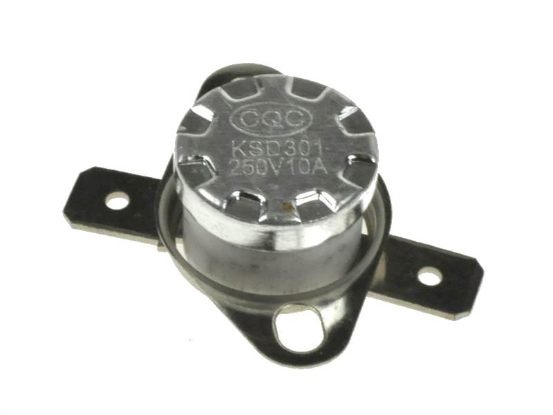 TERMOSTAT BIMETALICZNY  200°C 10A 250V KSD301 NC