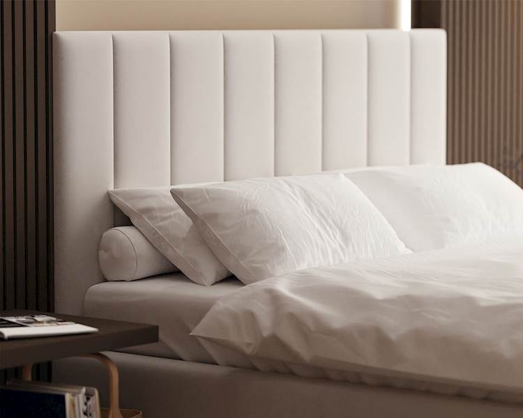 Łóżko: Colorado 120x200 (Paris White) st.metal