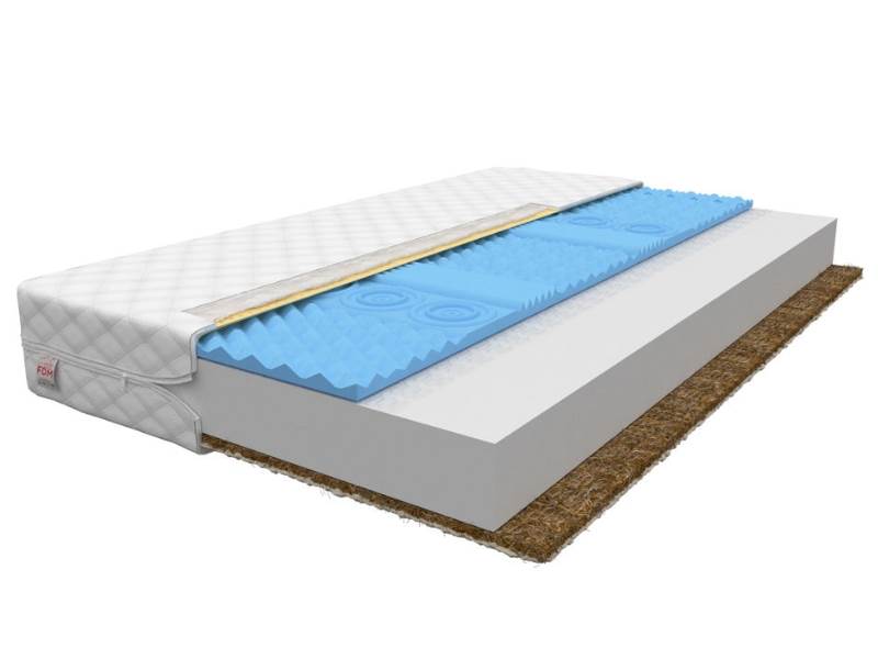 Materac SORRENTO 180x90 - Piankowy HR kokos