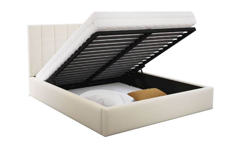 Łóżko: Colorado 120x200 (Paris Cream) st.metal