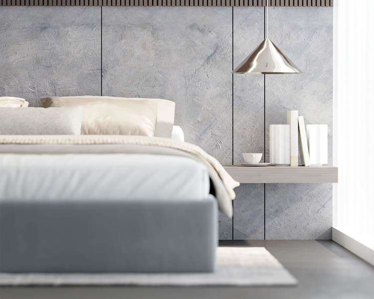 Łóżko: ORLANDO 120x200 (welur szary)