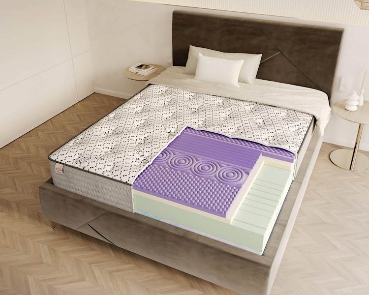 Materac BRILLANTE  160x200 Tencel Border
