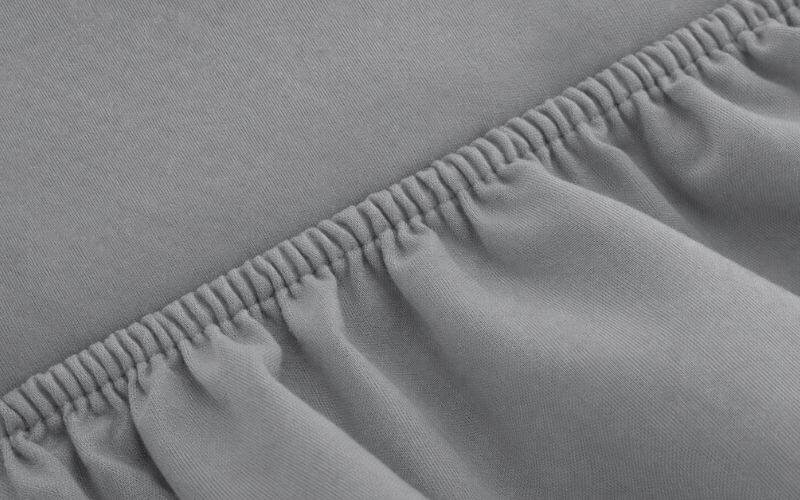 Prześcieradło JERSEY 180200 LIGHT GREY Jasny szary