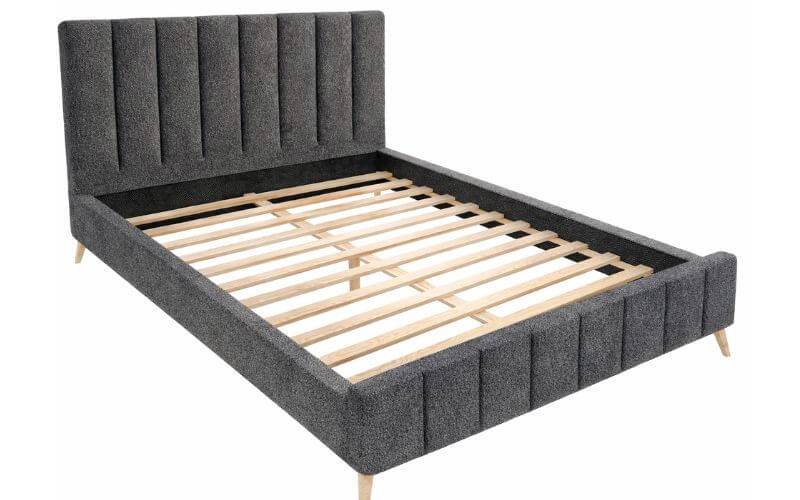 Łóżko: FRASCA 120x200 (boucle grafit)