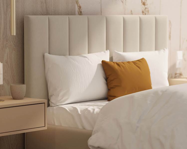 Łóżko: Colorado 120x200 (Paris Cream) st.metal