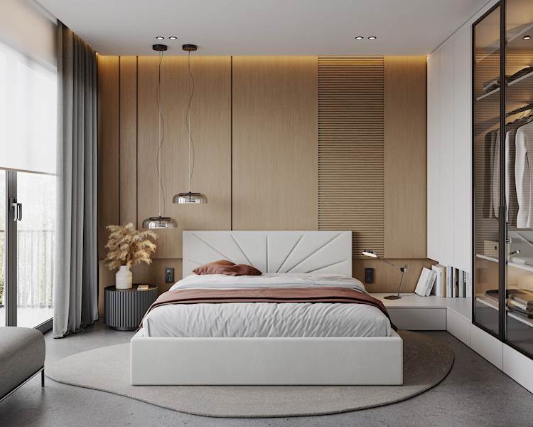 Łóżko: GEORGIA 140x200 (welur biały) stelaż metal