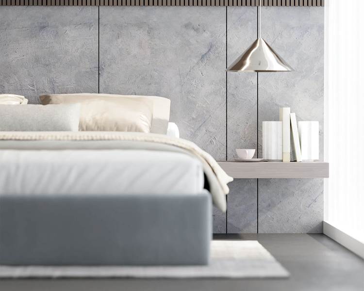 Łóżko: ORLANDO 160x200 (welur szary)