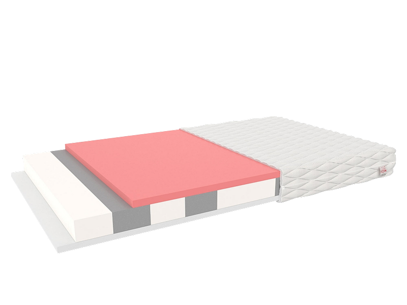 Materac MILETO - Piankowy HR Visco - różne wymiary