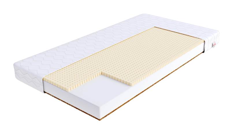 Materac PIKOLO 200x80 cm - Piankowy lateks kokos