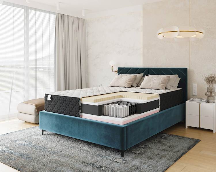 Materac COMFORT 160x200 Cashmere Border