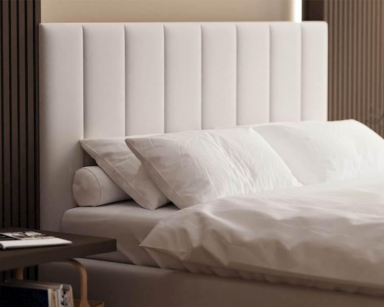 Łóżko: Colorado 160x200 (Paris White) st.metal