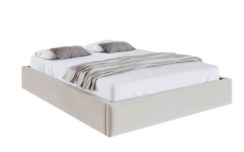 Łóżko: ORLANDO 120x200 (welur krem)