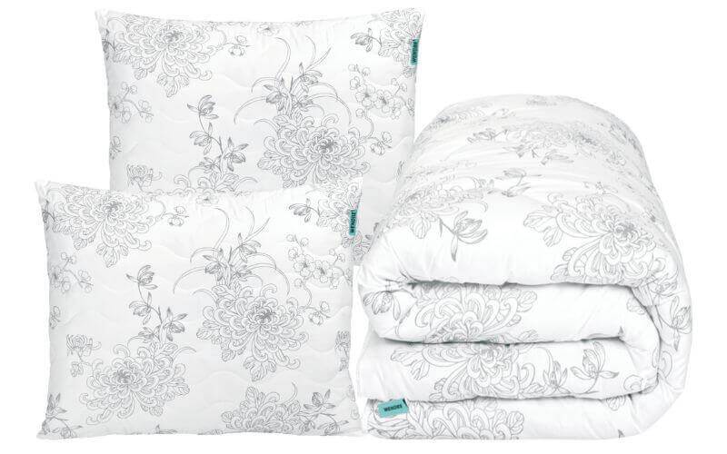 Blommenslyst - zestaw Kołdra 140x200 + 2 poduszki 