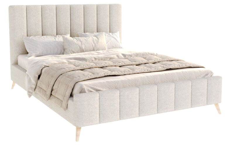 Łóżko: FRASCA 180x200 (boucle krem)