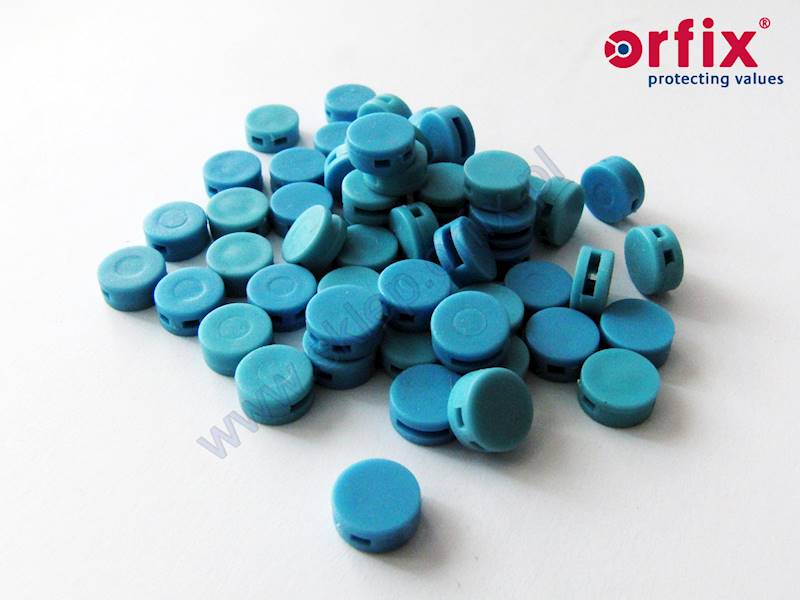 Plomby plastikowe NOX 10 mm (1000 szt.) BIAŁE
