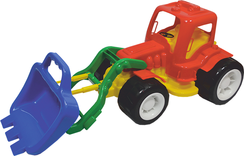 TRAKTOR Z LYZKA DOB012