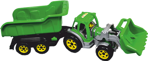 TRAKTOR MAX Z LYZKA FCH021